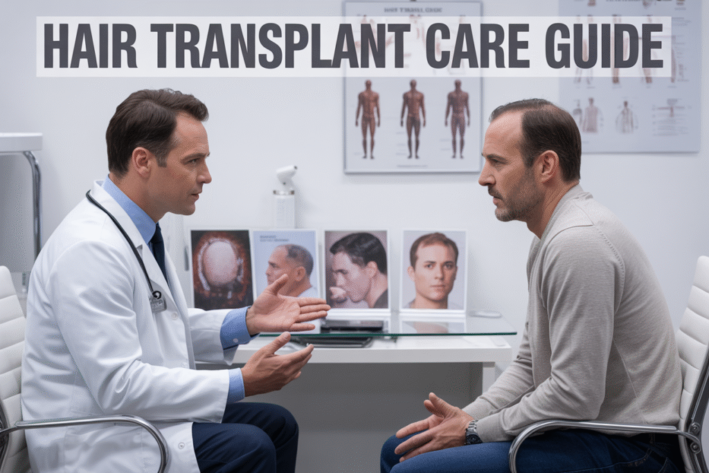 Tips To Prepare For A Hair Transplant: Before & After Care