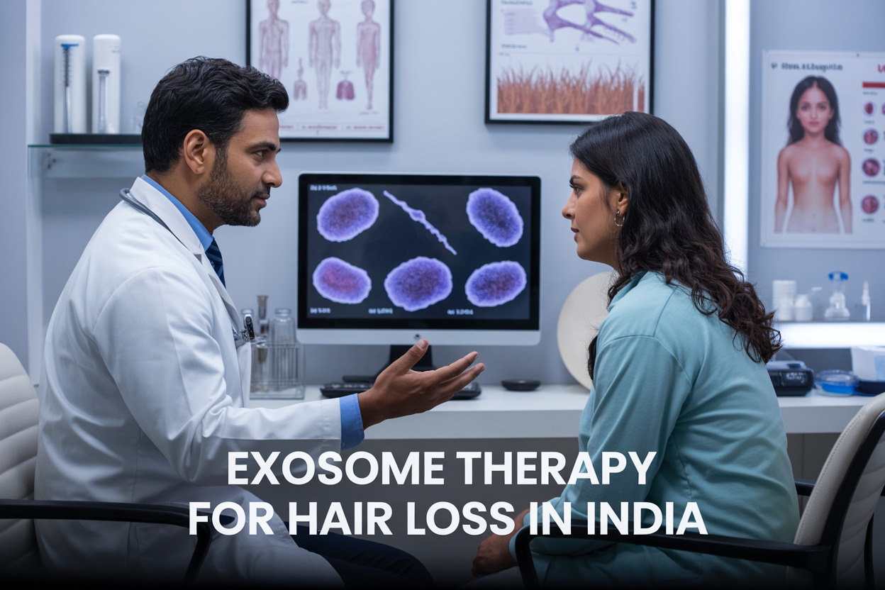 Exosome Therapy For Hair loss India | Cost Outcomes