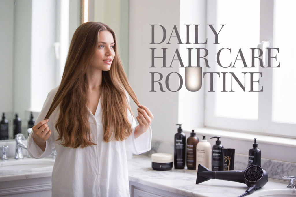 Daily Hair Care Routine For Stronger Hair