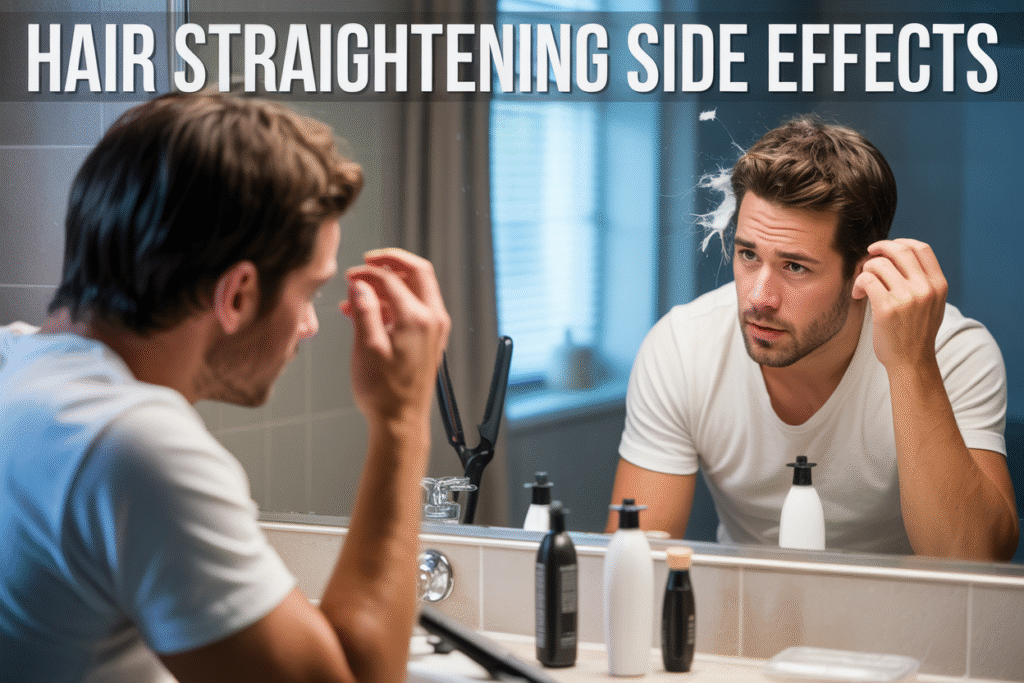 Men’s Hair Straightening Side Effects | Mister hair