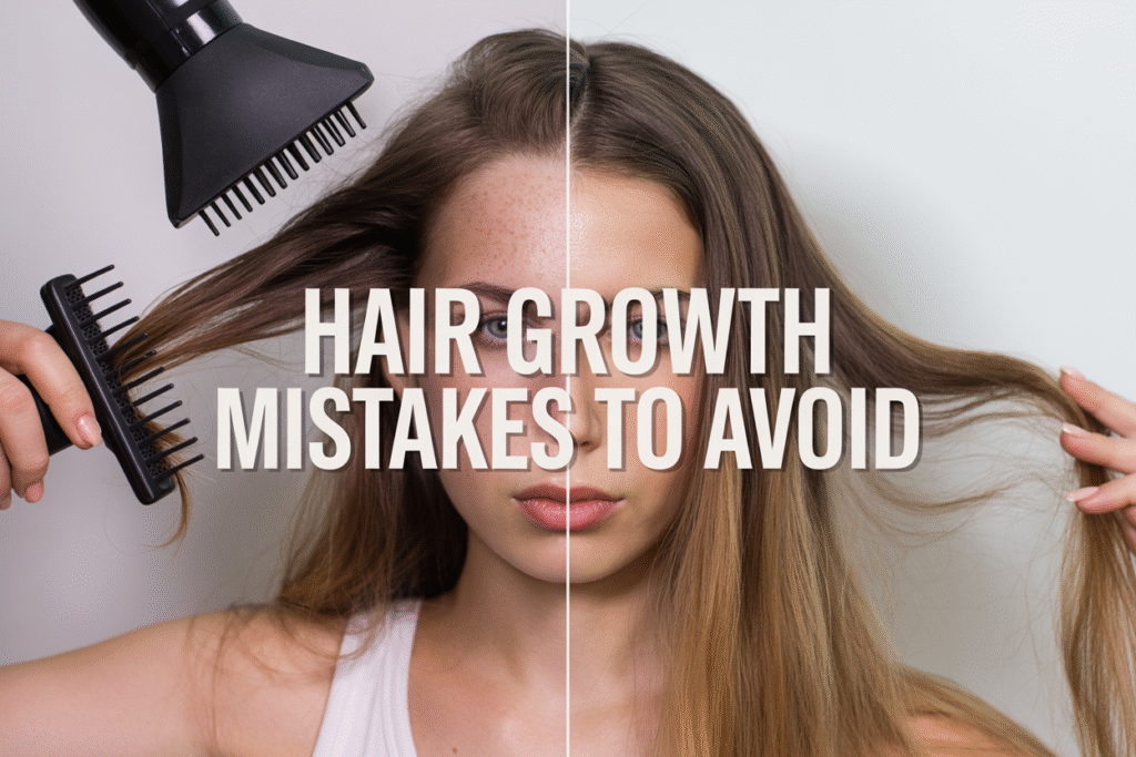 Hair Growth Mistakes To Avoid
