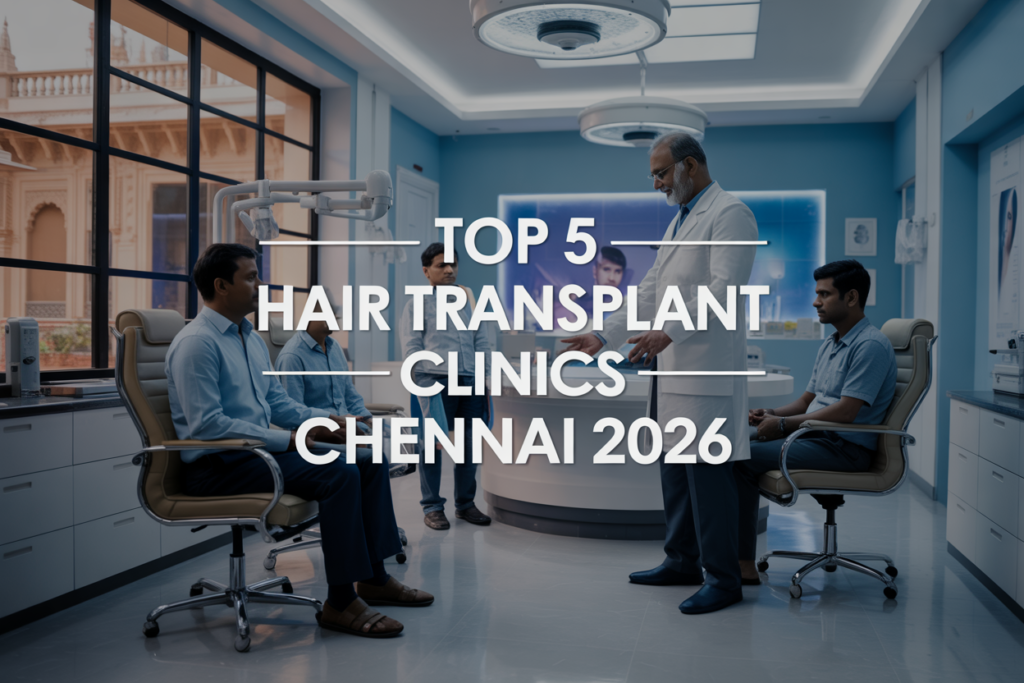 Top 5 Hair Transplant Clinic In Chennai 2026