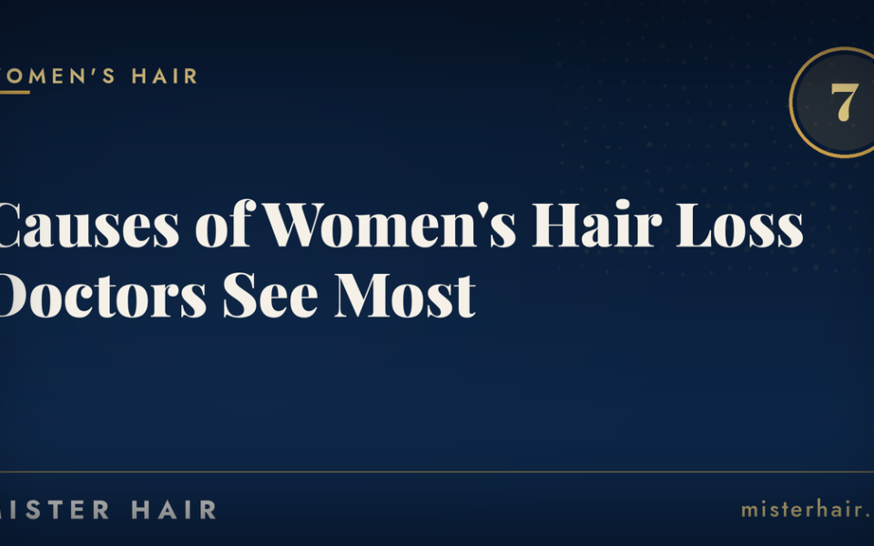 Women’s Hair Loss: 7 Causes Doctors See Most Often